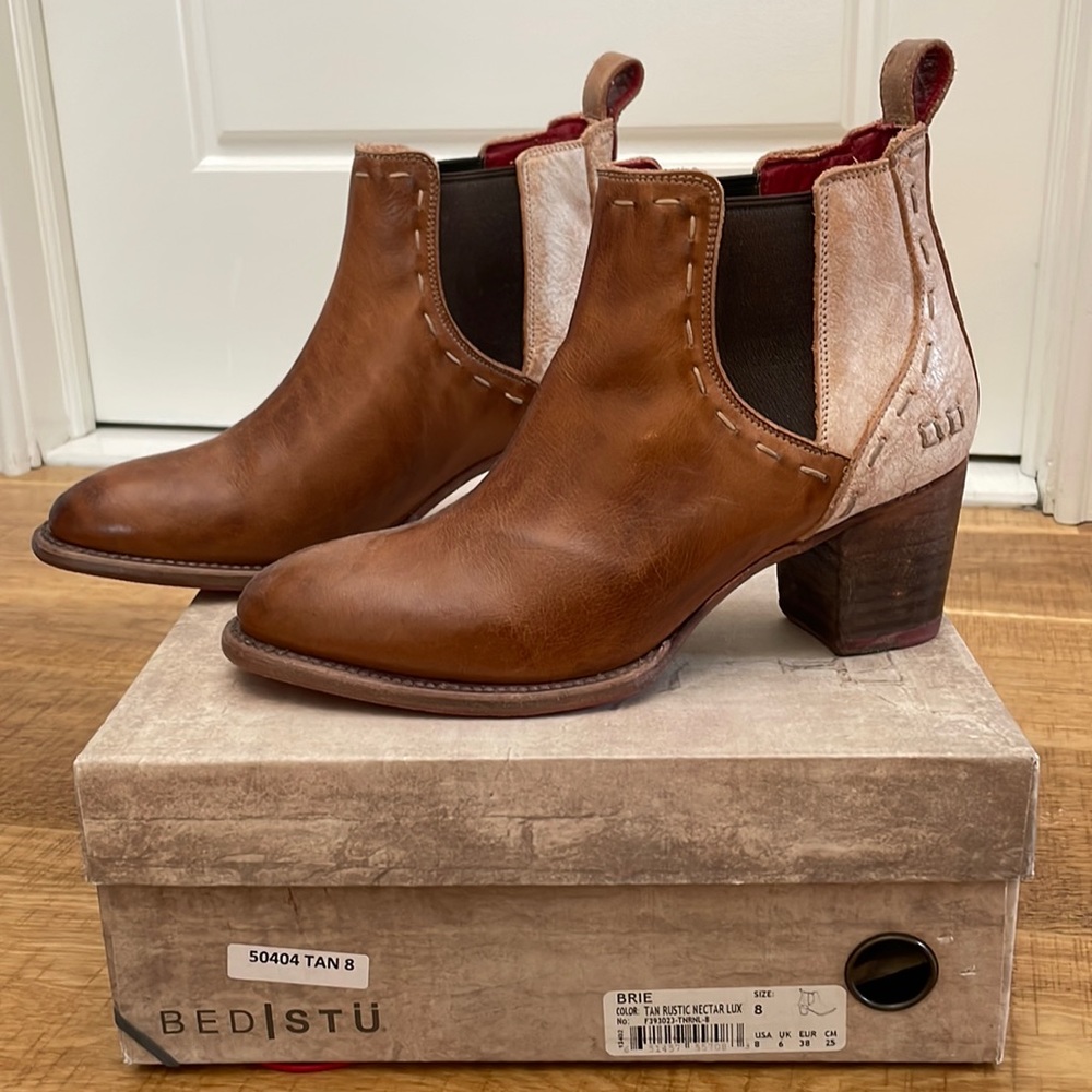 BED STU Brie Boots, Like New!